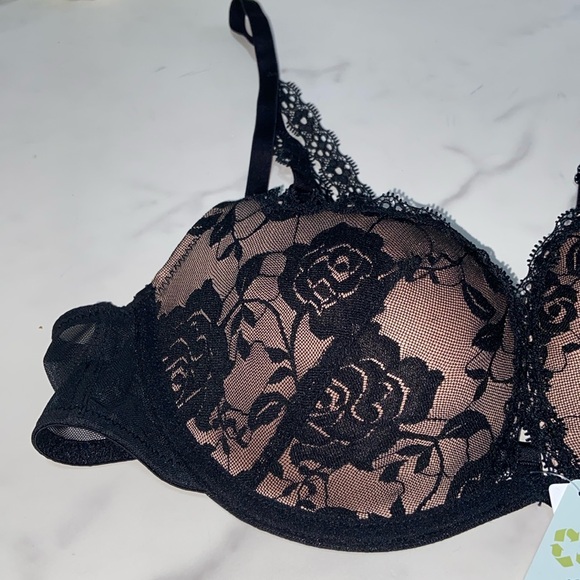 Adore Me Lace Padded Wire Push Up Bra size 34C - Picture 5 of 17